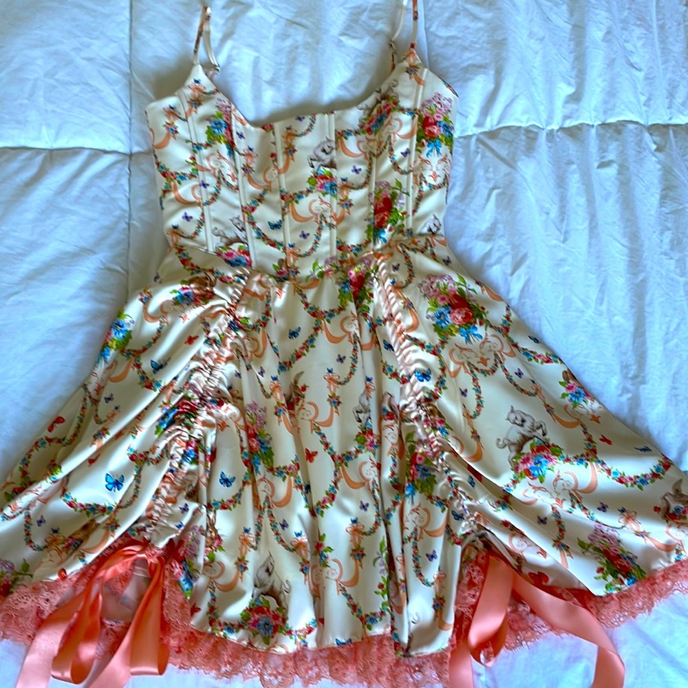 XS Sugar Thrillz Lush Opulence dress from Dolls Kill